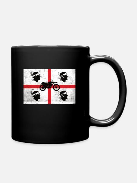 Tour à moto en Sardaigne Tour de moto - Mug uni - noir