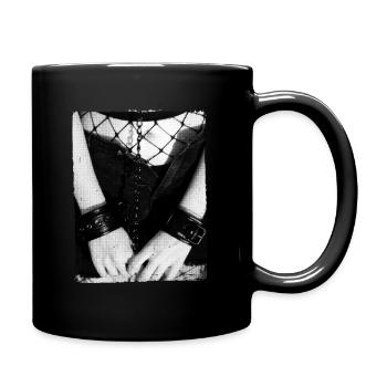 Bondage BDSM für Kinky Sub und Dom - Tasse einfarbig - Schwarz - Rechts