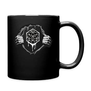 RPG RPG Game Master D20 In The Chest - Mug uni - noir - Droite