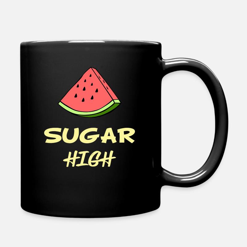 Watermelon Sugar | Wassermelon - Tasse einfarbig - Schwarz