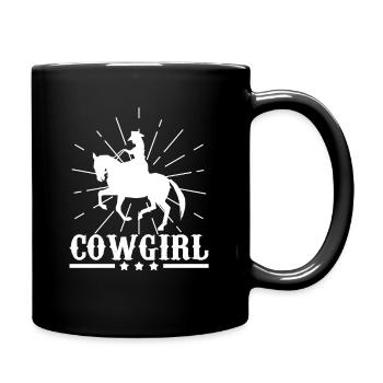 Westernreiten Cow-girl Sliding Stop Reining Damen - Tasse einfarbig - Schwarz - Rechts