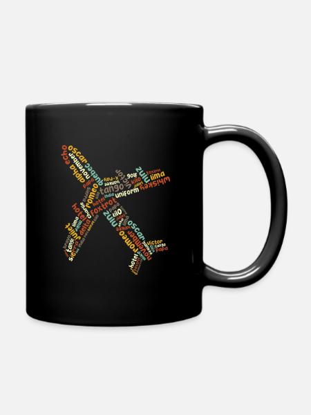Pilote pilote pilote pilote - Mug uni - noir