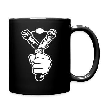 Slingshot Slingshot T-Shirt Gift - Full Colour Mug - black - Right