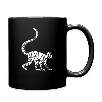 monkey - Full Colour Mug - black - Right