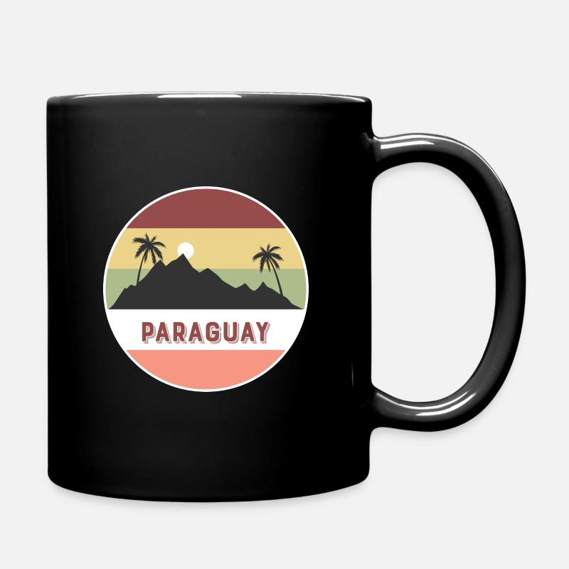 Paraguay Retro Pays et pays - Mug uni - noir
