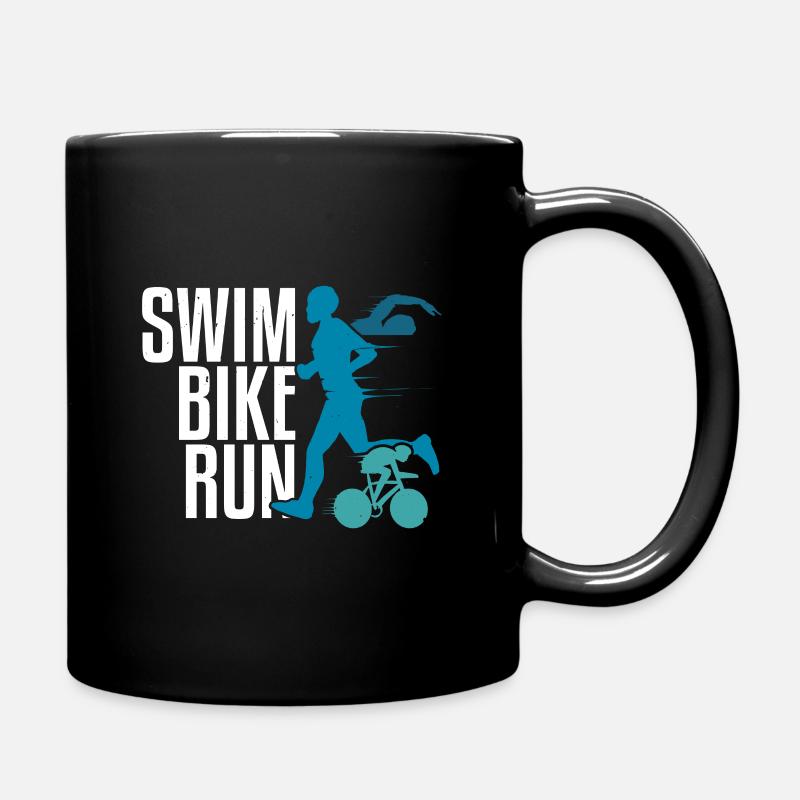 Triathlon - Mug uni - noir