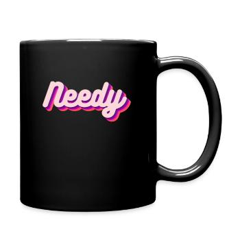 DDLG CGL BDSM Needy - Tasse einfarbig - Schwarz - Rechts