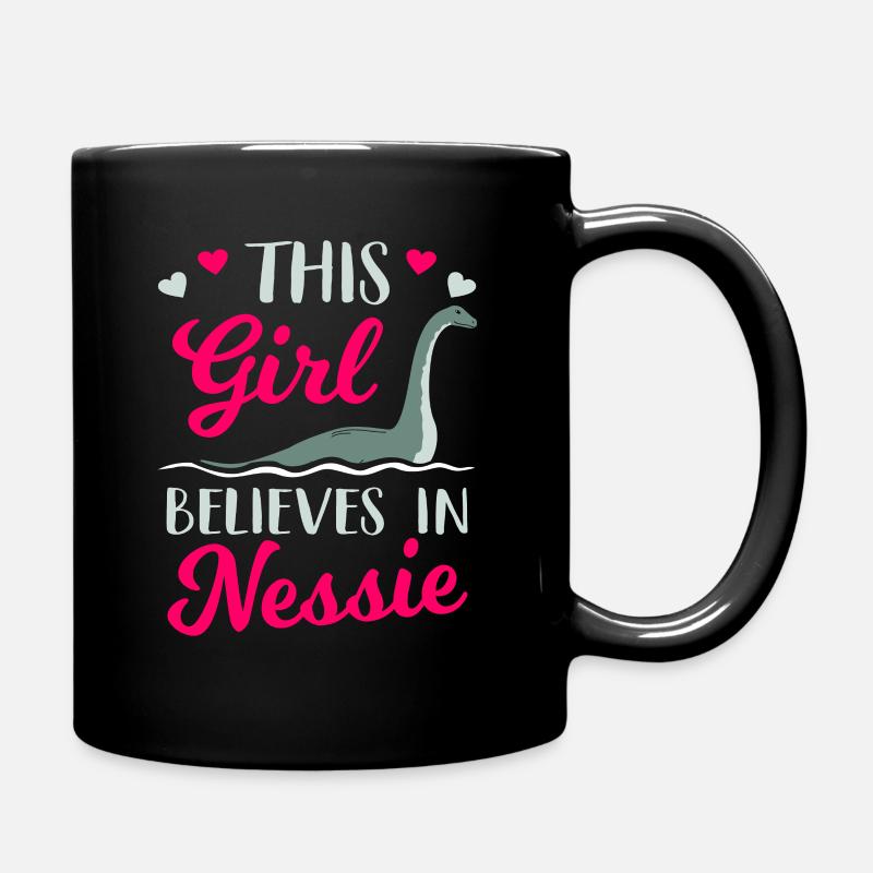 Loch Ness Monster - Full Colour Mug - black