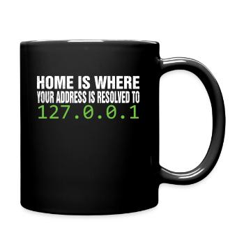Informatik Witz Systemadministrator EDV Witz - Tasse einfarbig - Schwarz - Rechts