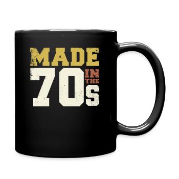 1970 Rétro Made in the 70s 50 ans - Mug uni - noir - Droite