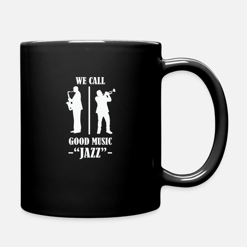 le jazz - Mug uni - noir