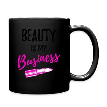 Kosmetikerin Kosmetik kosmetiker - Tasse einfarbig - Schwarz - Rechts