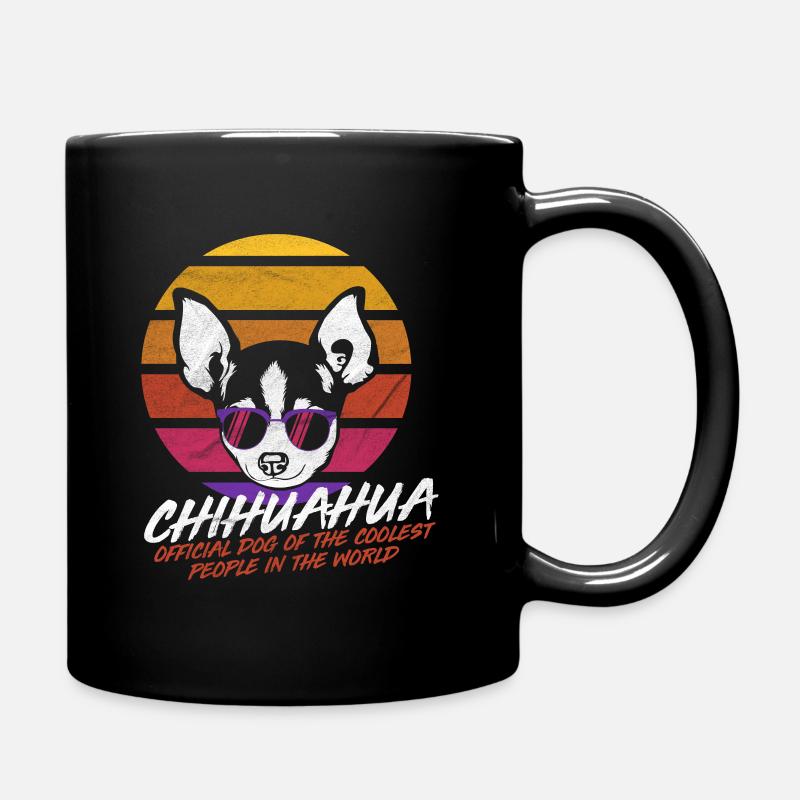 Chien le plus cool Chihuahua - Mug uni - noir