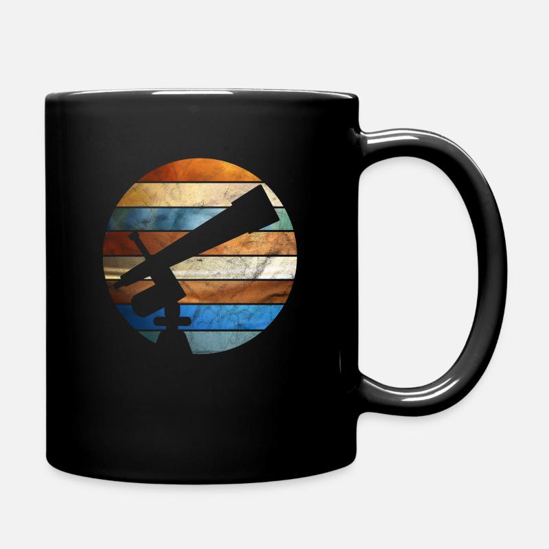 Astronomie - Tasse einfarbig - Schwarz