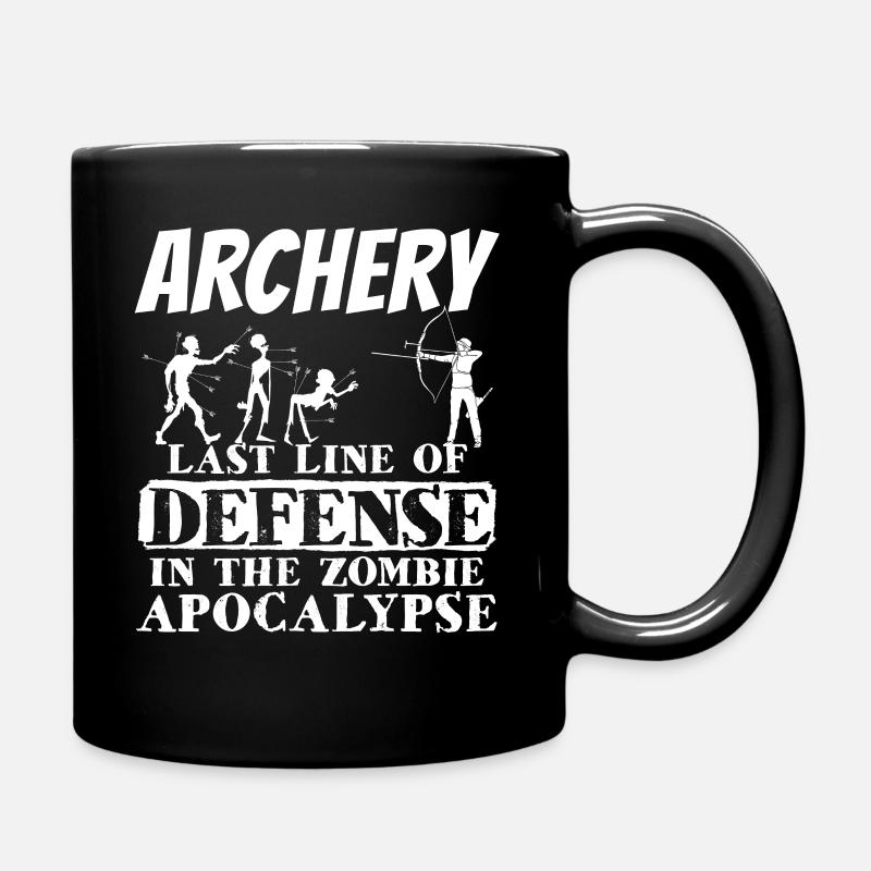 Archery Archer Archery Archery - Full Colour Mug - black