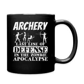 Archery Archer Archery Archery - Full Colour Mug - black - Right