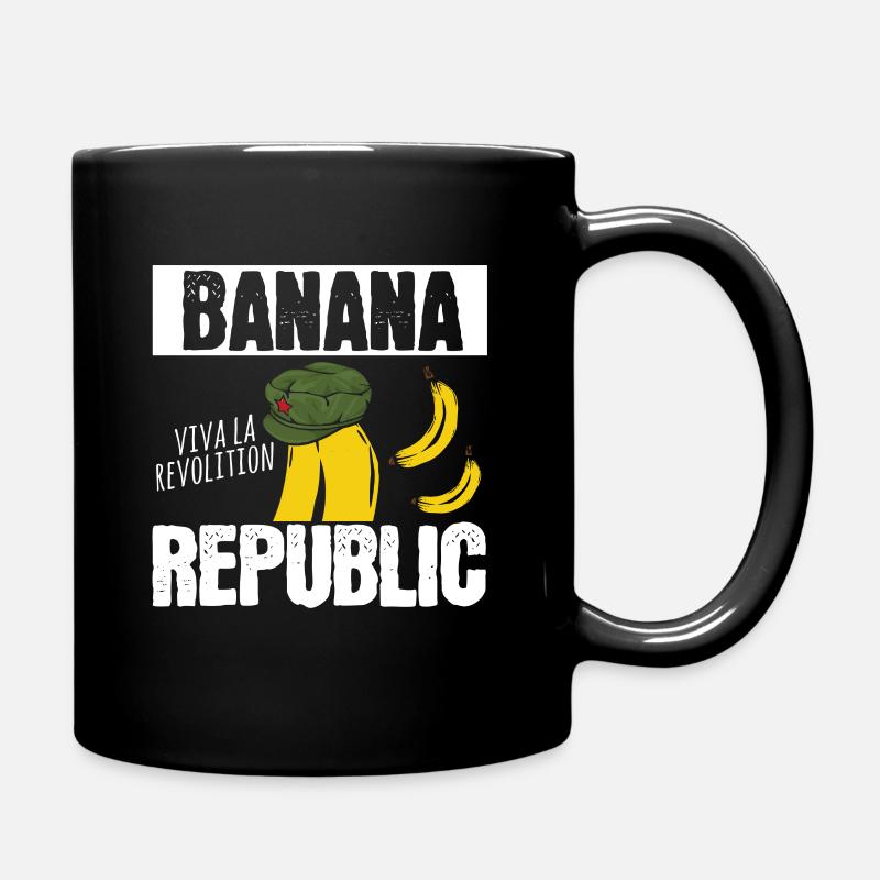 banane - Mug uni - noir