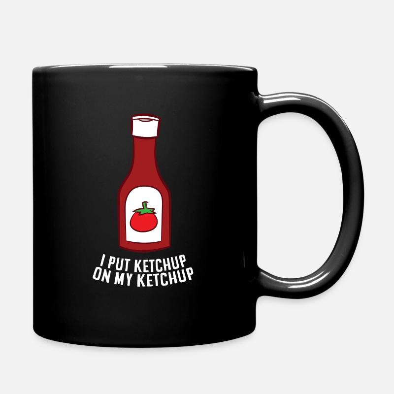 Ketchup Amour Encore Plus Ketchup Sur Mon Ketchup - Mug uni - noir