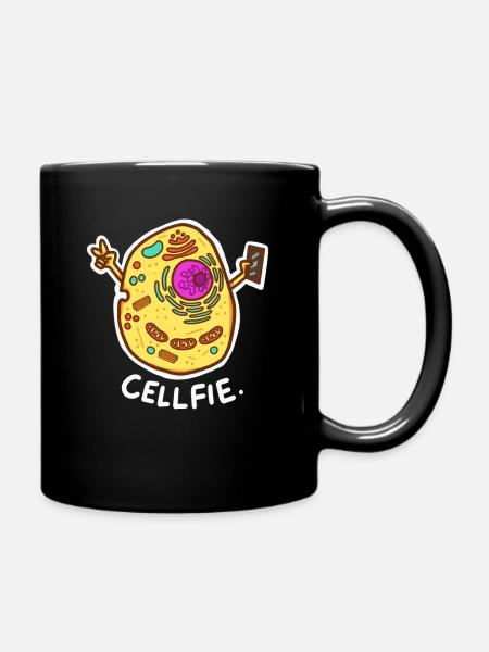 Cell-Fie Funny Science Biology - Mug uni - noir