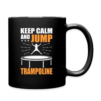 trampoline - Mug uni - noir - Droite