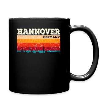 Ville natale de Hanovre Allemagne - Mug uni - noir - Droite