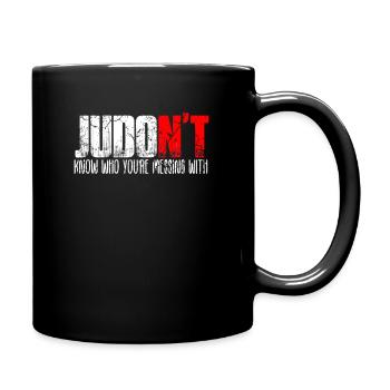 Judo - Full Colour Mug - black - Right