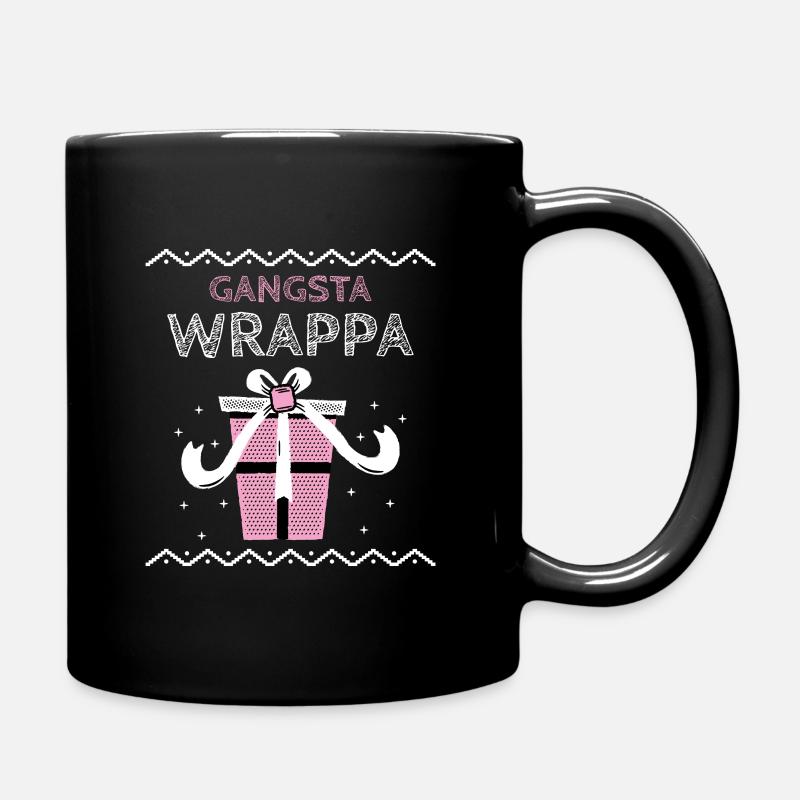Lustige Weihnachtspullover - Tasse einfarbig - Schwarz