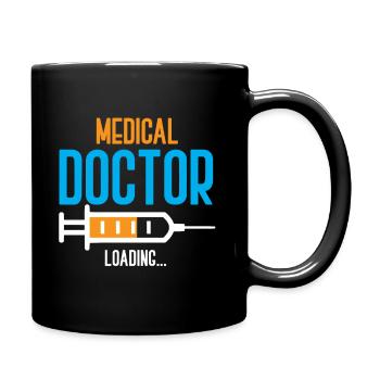 docteur, médecin, médecine, étudiant, doctorat - Mug uni - noir - Droite
