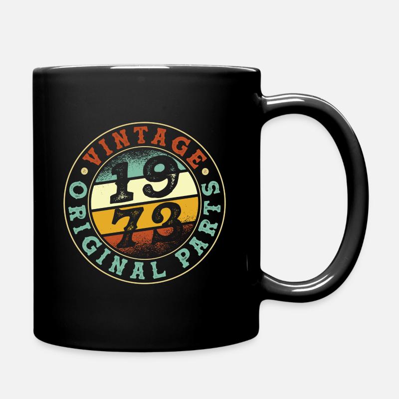 Pièces vintage 1973 - Mug uni - noir