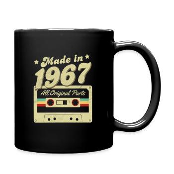 Made in 1967 - Tasse einfarbig - Schwarz - Rechts