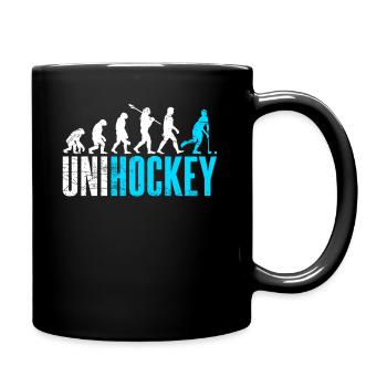 Floorball - Mug uni - noir - Droite