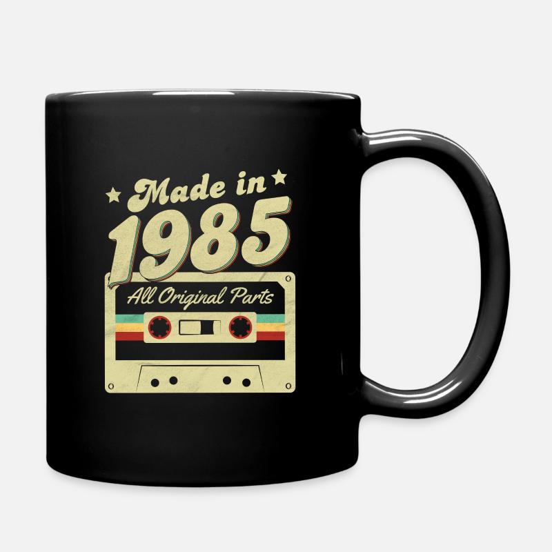 Fabriqué en 1985 - Mug uni - noir