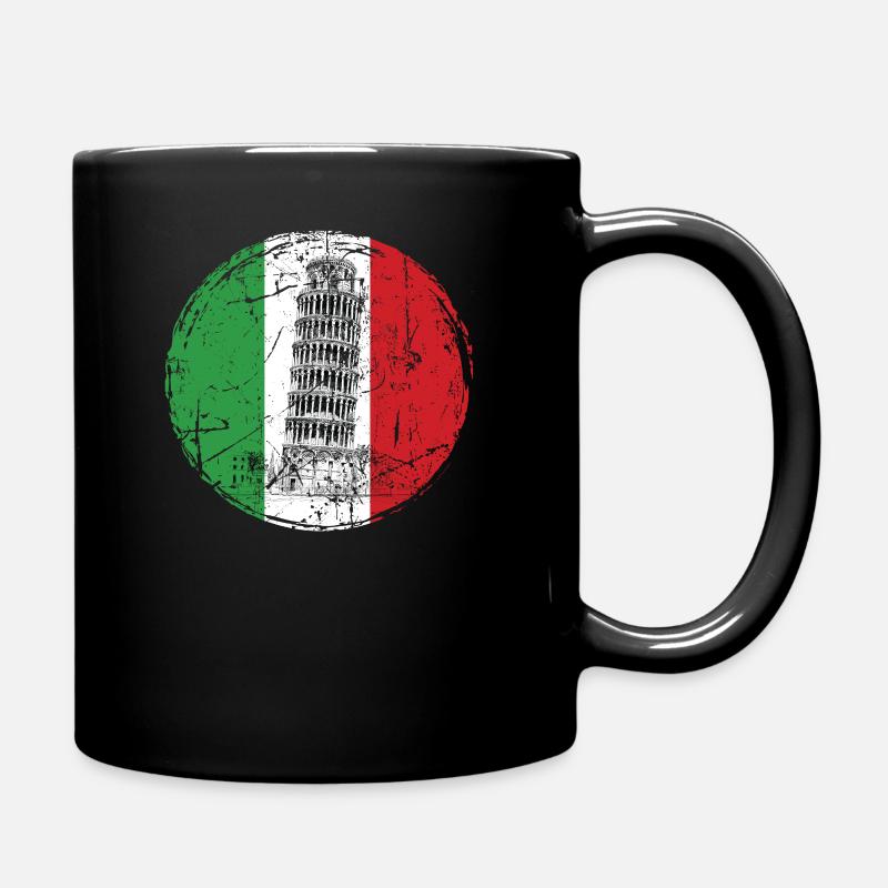 Italy - Full Colour Mug - black