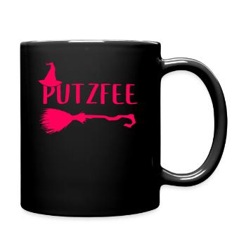 Putzfee femme de ménage femme de ménage - Mug uni - noir - Droite