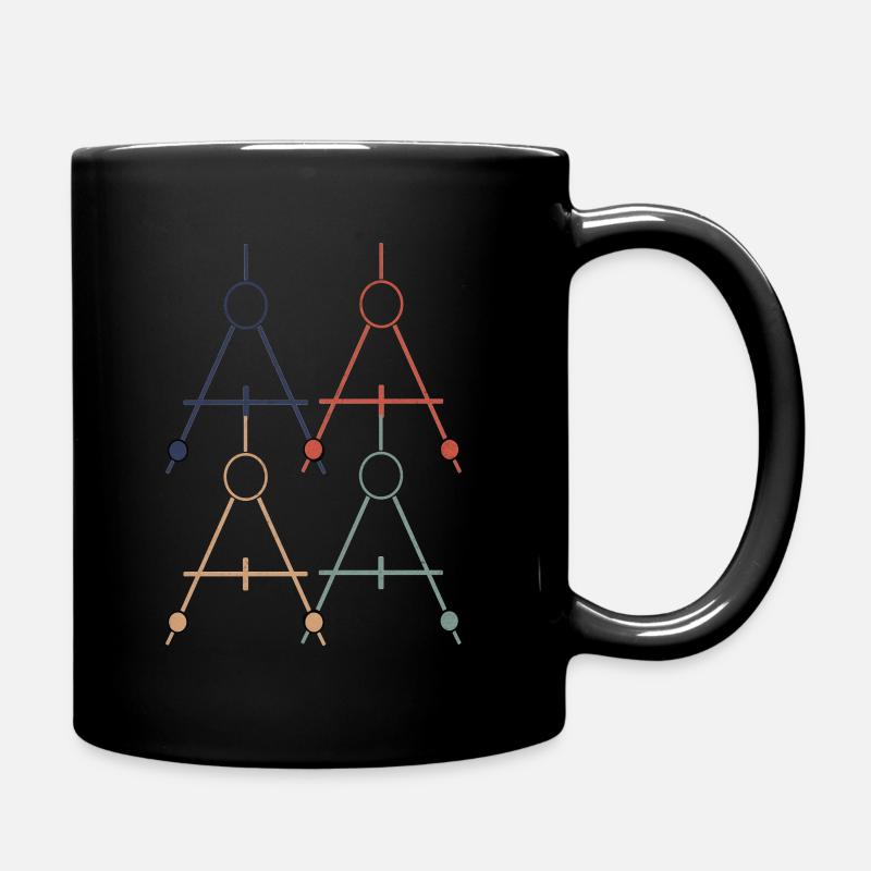 Architekt - Tasse einfarbig - Schwarz