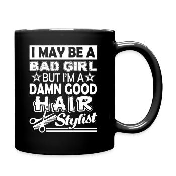 Hair Stylist Good Hair Stylist - Full Colour Mug - black - Right