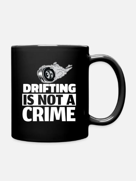 Driften - Tasse einfarbig - Schwarz