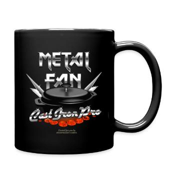 Dutch Oven Metal Fan Cast Iron Pro - Tasse einfarbig - Schwarz - Rechts