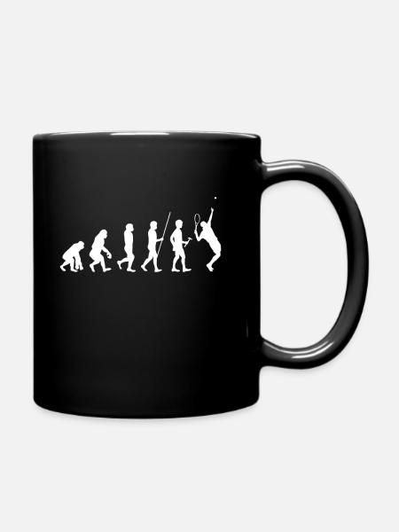 tennis - Mug uni - noir