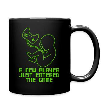Un nouveau joueur juste entered the game - Mug uni - noir - Droite