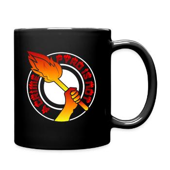 Pyro Not A Crime Football Ultras - Full Colour Mug - black - Right