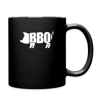 BBQ Grilling Grill Grill Master Griller Gift - Full Colour Mug - black - Right