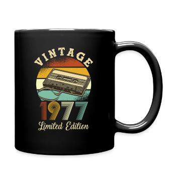 Vintage 1977 - Full Colour Mug - black - Right