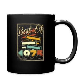Best of 1975 - Tasse einfarbig - Schwarz - Rechts