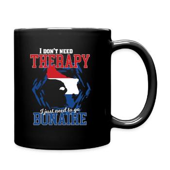 Je n'ai pas besoin de thérapie - Bonaire - Mug uni - noir - Droite