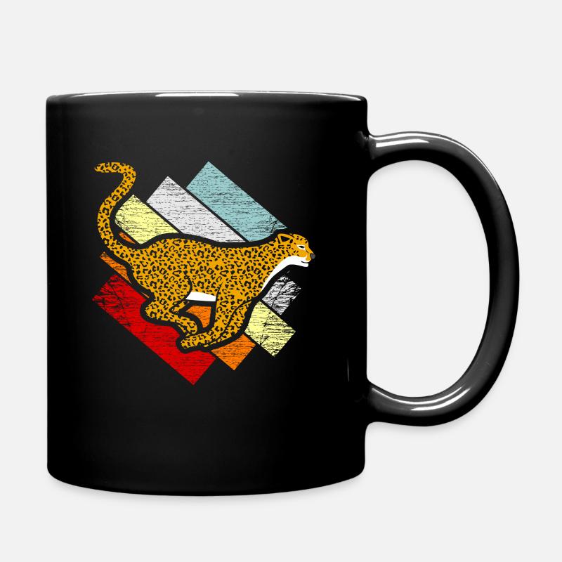 Gepard - Tasse einfarbig - Schwarz
