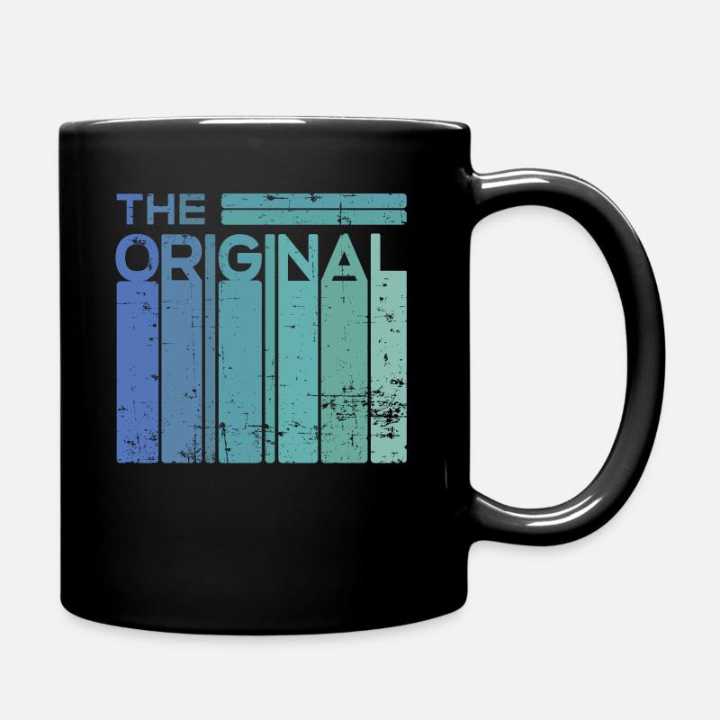 The Original Partnerlook Design Mann - Tasse einfarbig - Schwarz