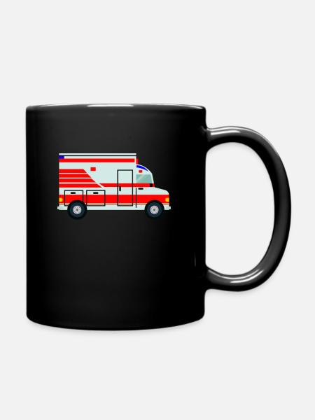 Sanitäter - Tasse einfarbig - Schwarz