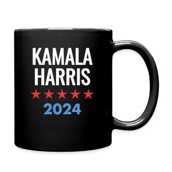 KAMALA HARRIS 2024 - Tasse einfarbig - Schwarz - Rechts