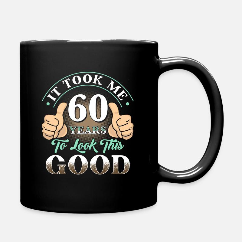 Took 60 years - Full Colour Mug - black